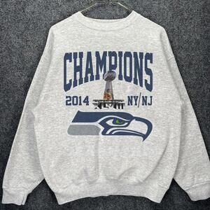 Retro Seattle Seahawks 2014 Championship Sweatshirt